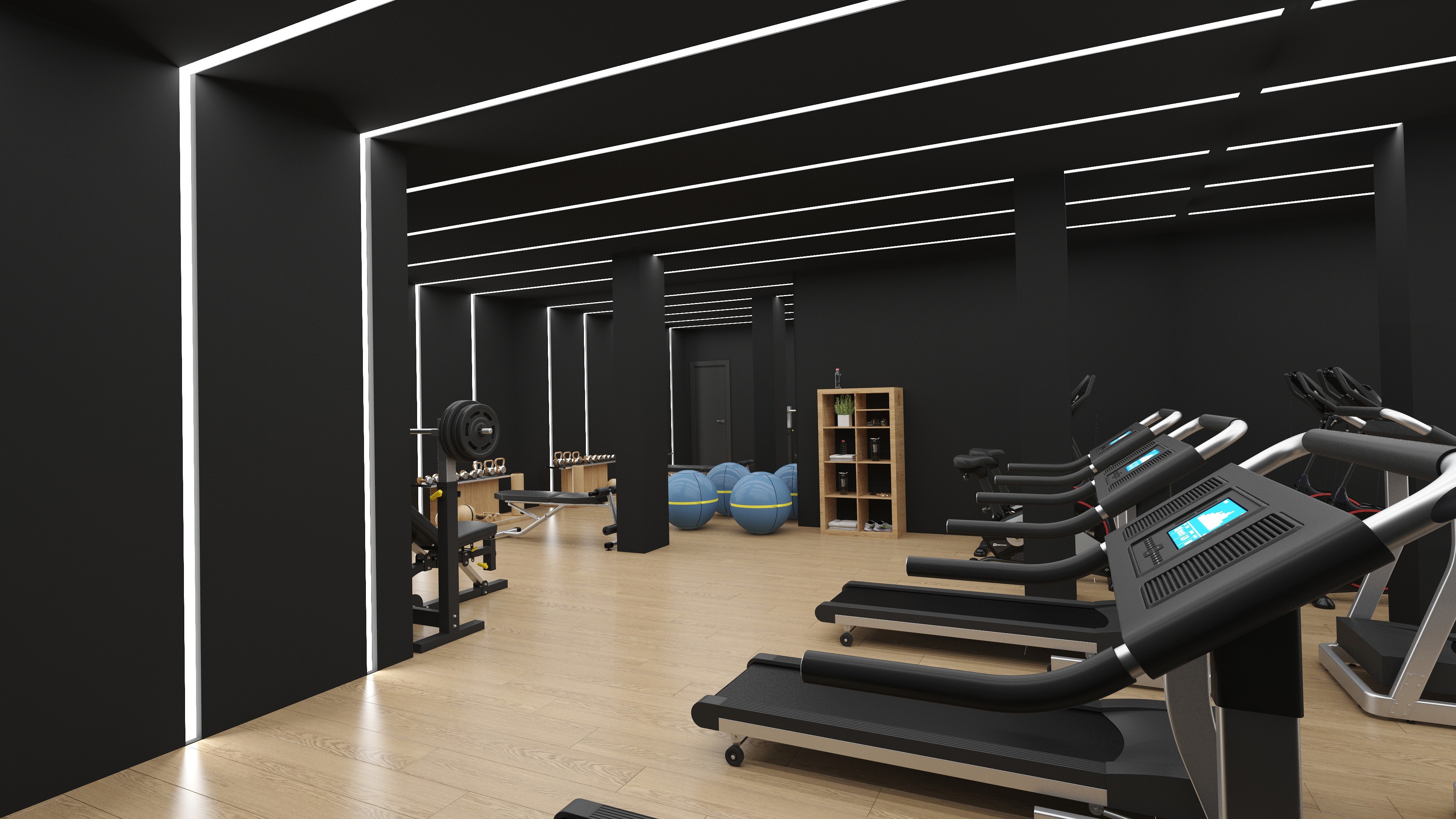 infografia gimnasio gran mazana bloque 2 finca beriso cartagena