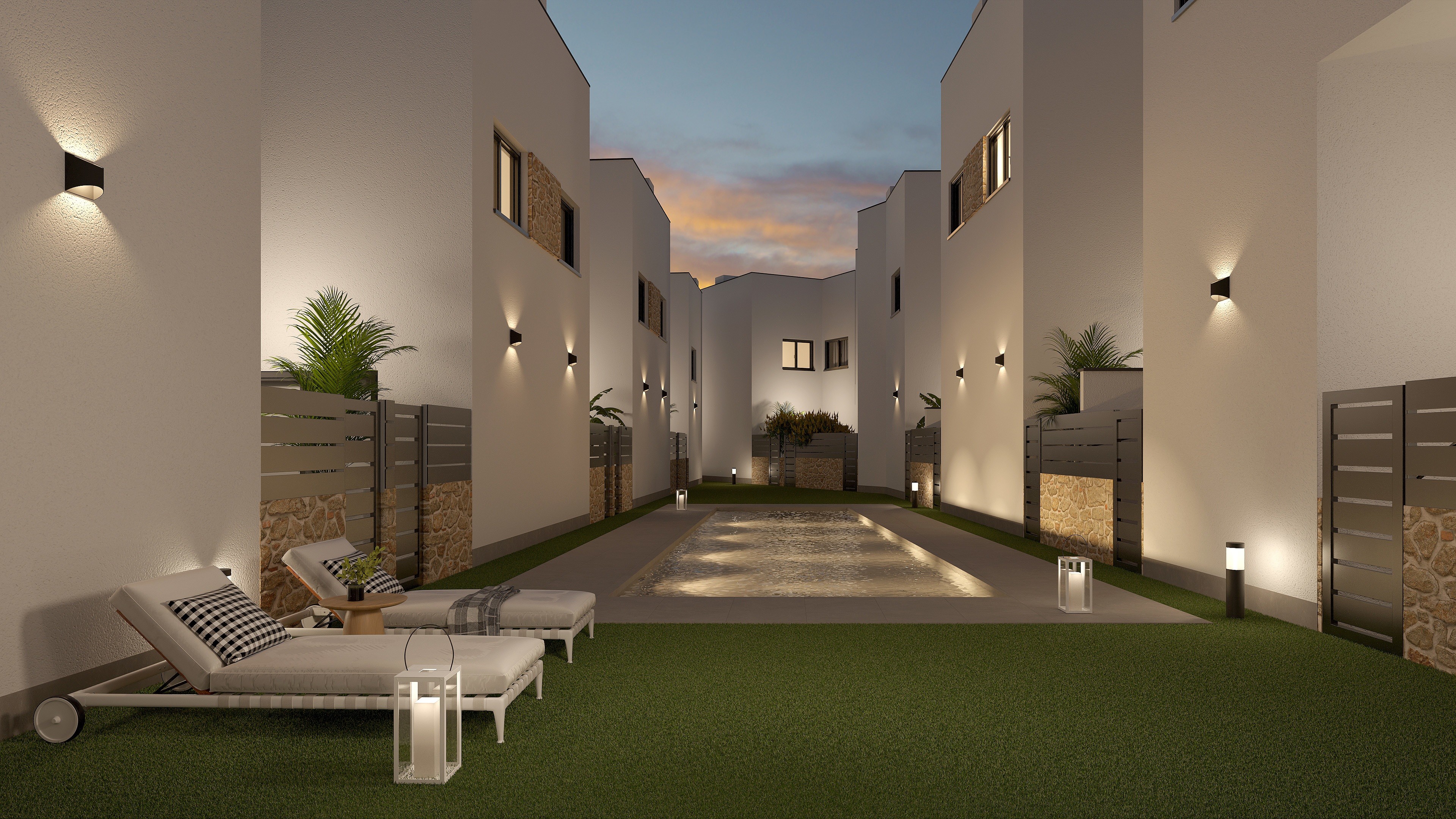 infografia piscina hacienda los molinos en molinos marfagones cartagena