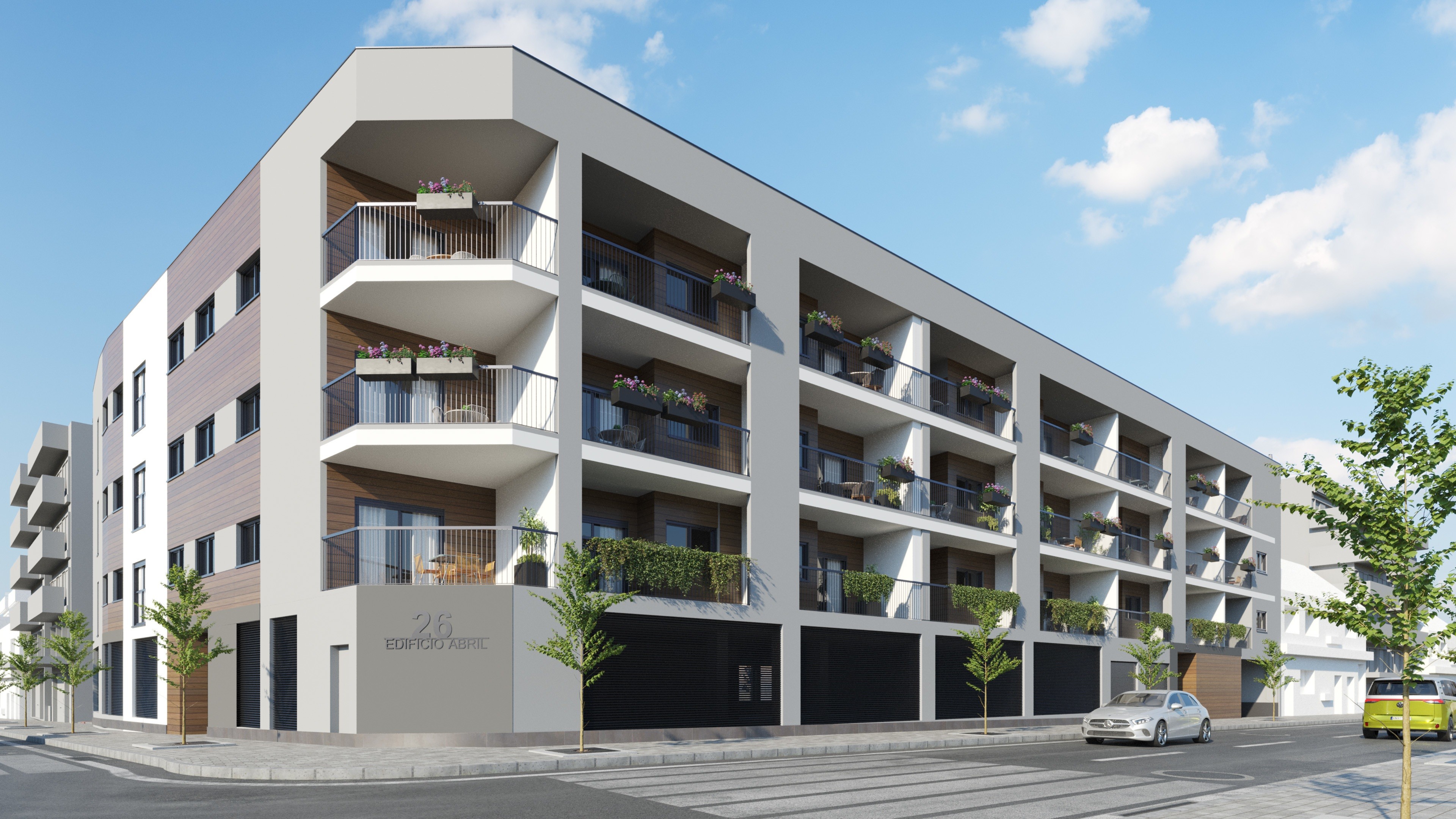 Edificio Abril ronda sur murcia